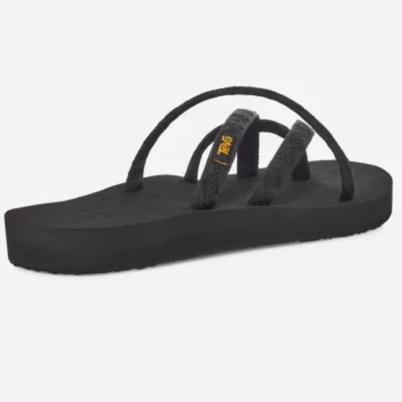 Teva Olowahu Black Flip Flops - Picture 2 of 11